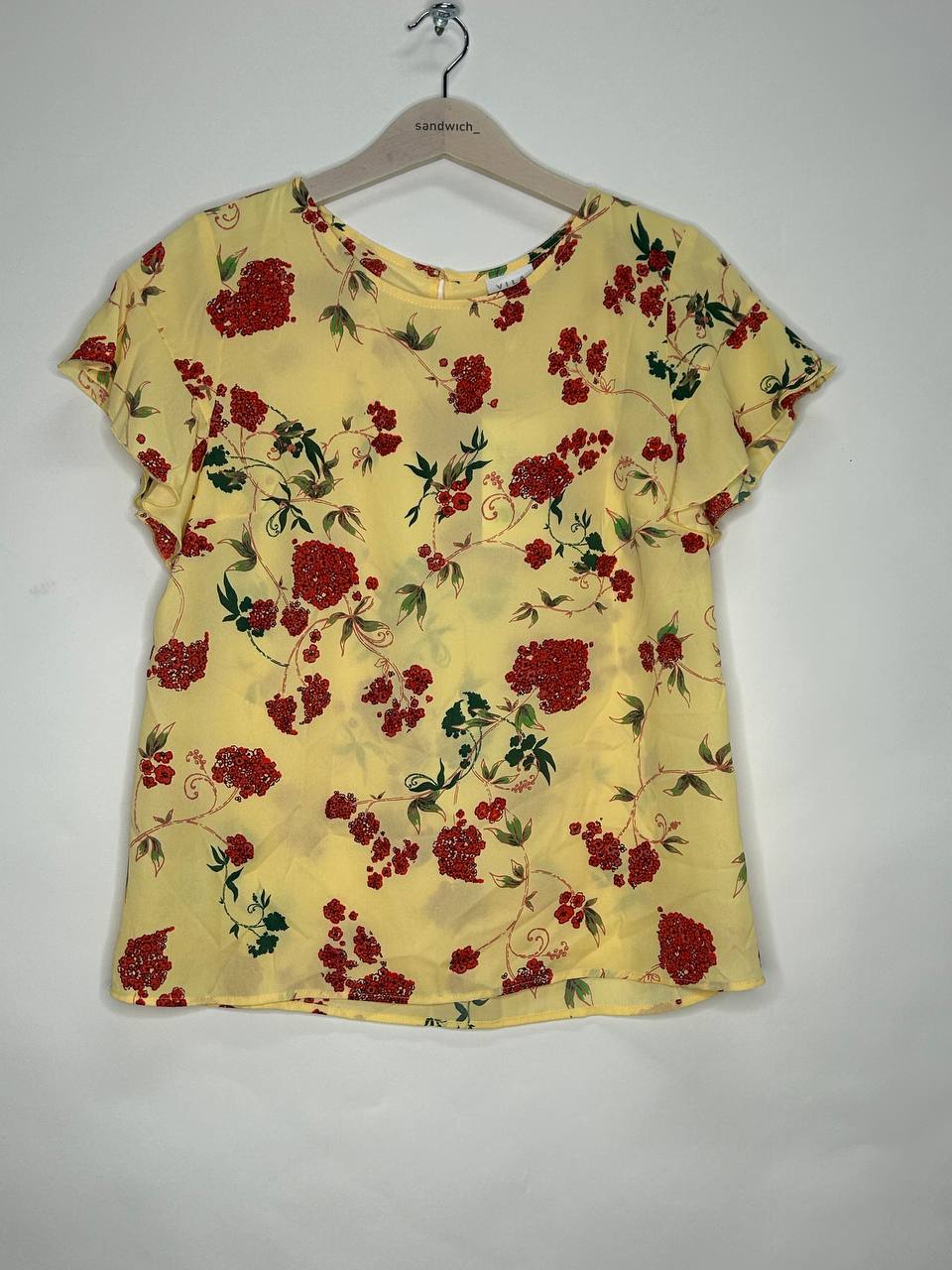 T-Shirts – Vila – Maat M – Geel