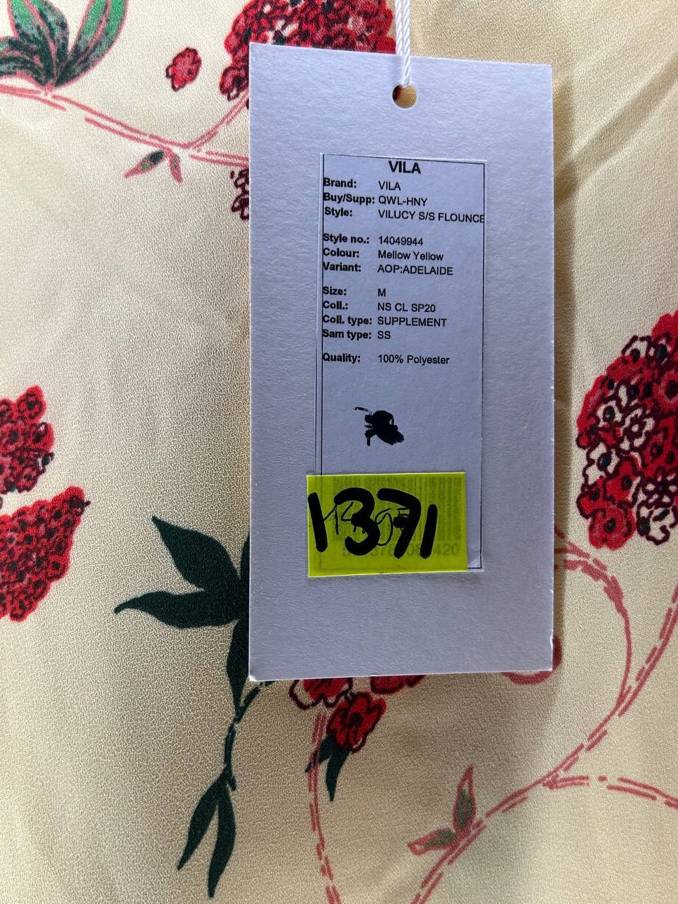 T-Shirts – Vila – Maat M – Geel