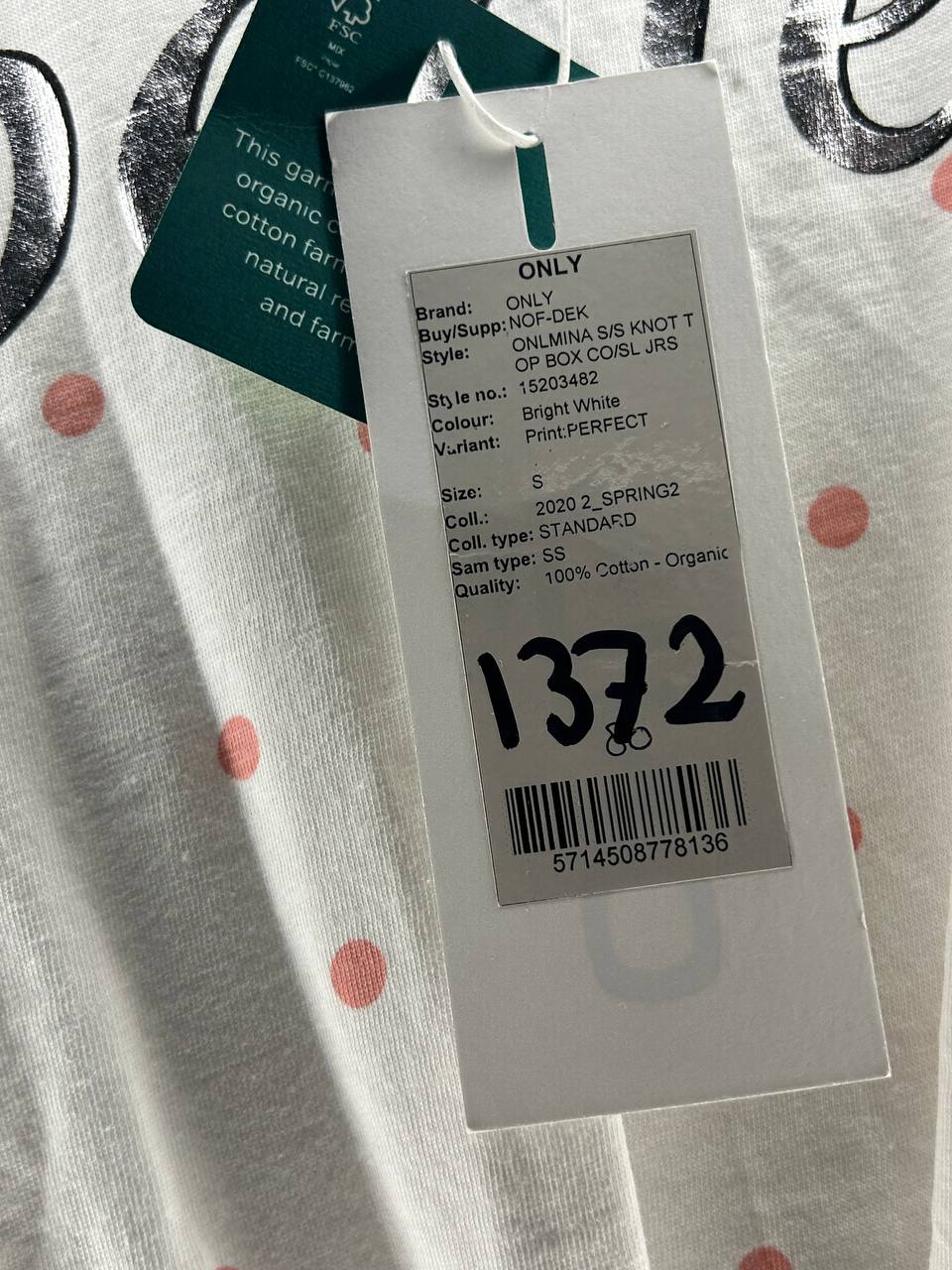 T-Shirts – Only – Maat Ss – Wit