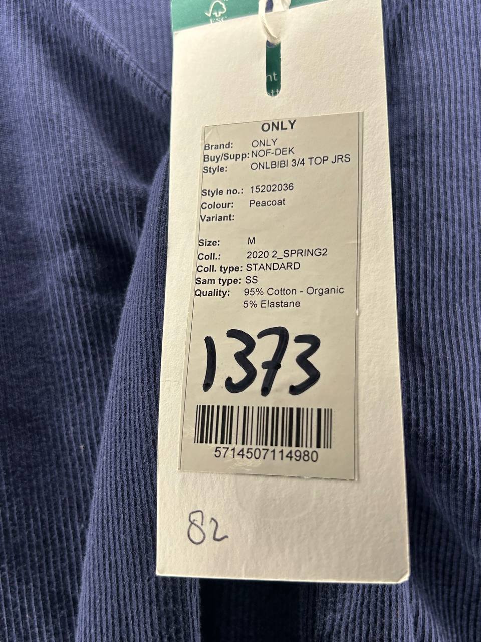 Topjes & Shirts – Only – Maat M – Blauw