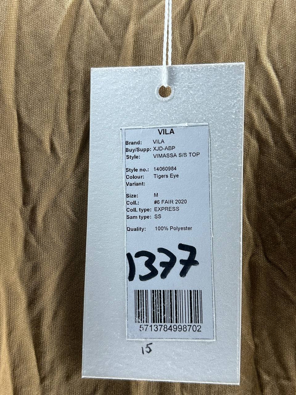 T-Shirts – Vila – Maat M – Bruin