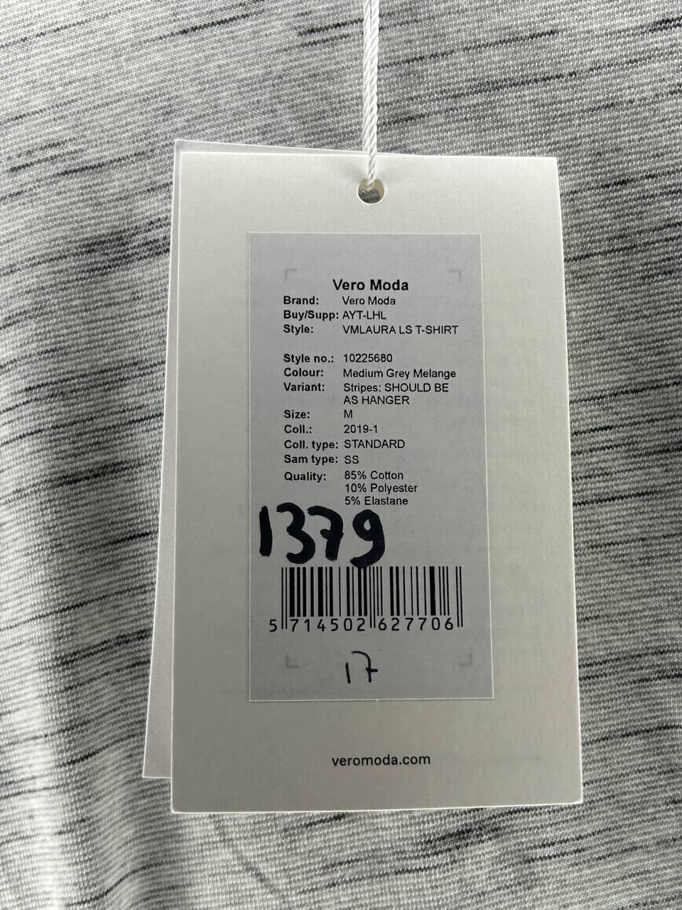 Longsleeves – Vero Moda – Maat M – Grijs