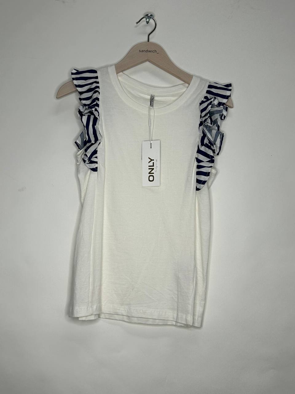 Mouwloze topjes – Only – Maat M – Wit