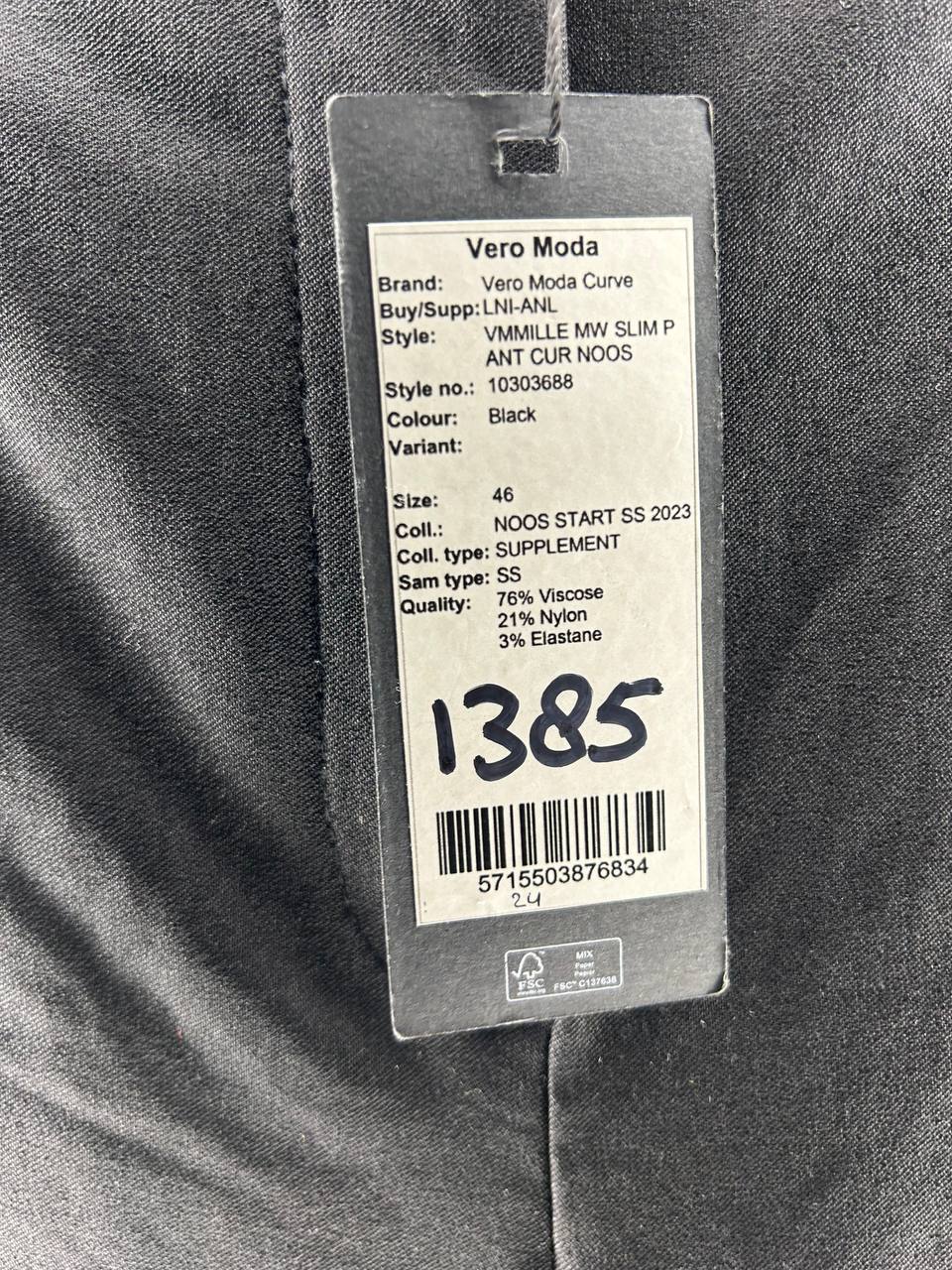 Broeken – Vero Moda – Maat 46 – Zwart