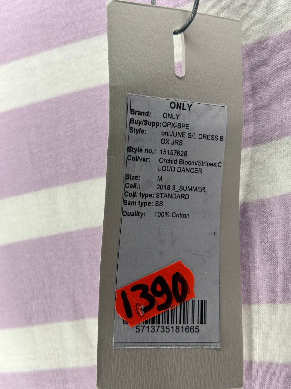 Zomerjurken – Only – Maat M – Paars