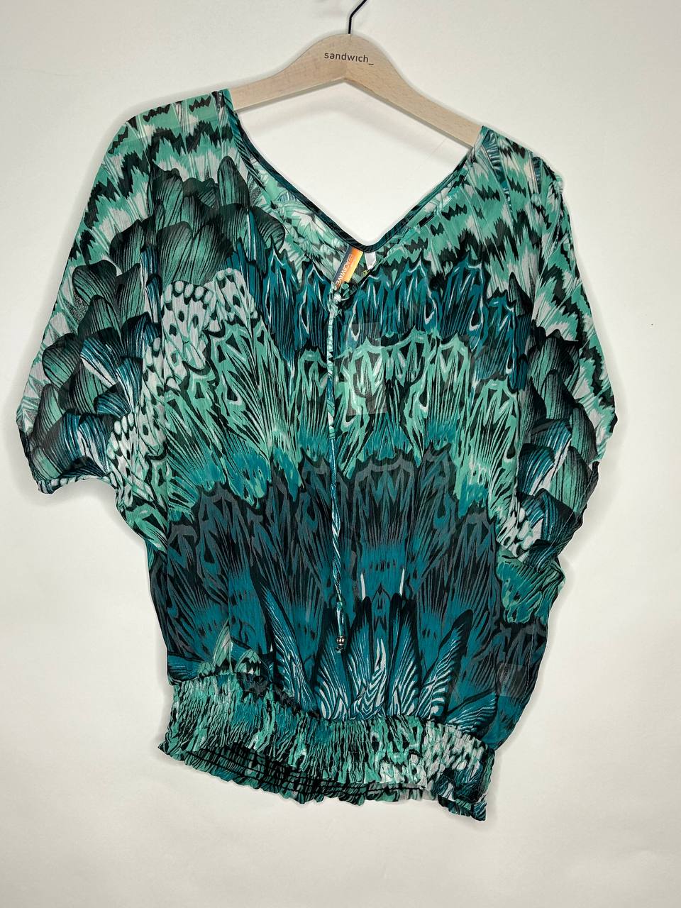 Topjes & Shirts – Beachwave – Maat 38 – Groen