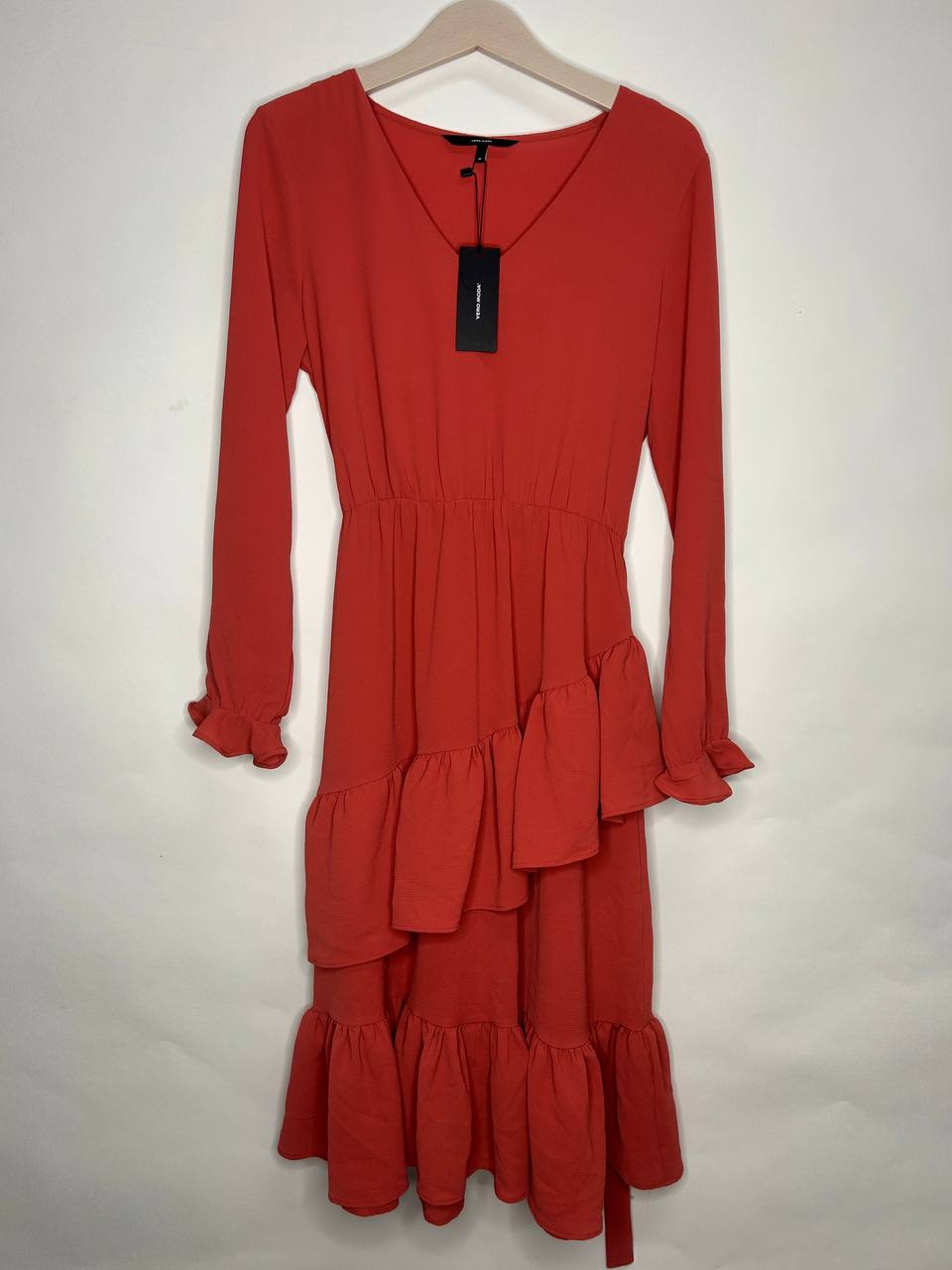 Lange jurken – Vero Moda – Maat M – Rood