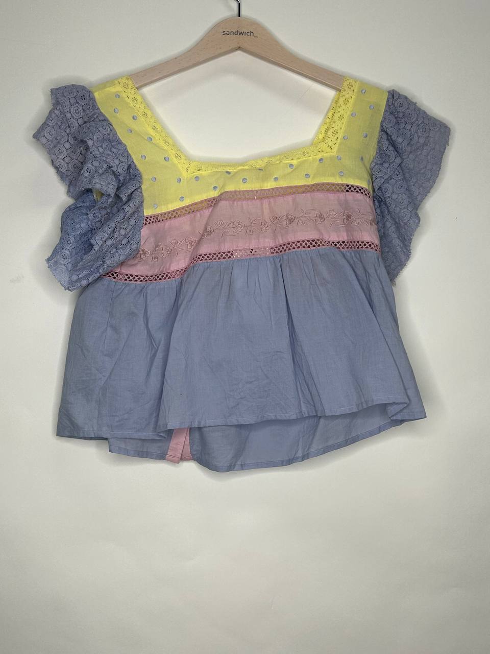 Topjes & Shirts – Only – Maat M – Blauw