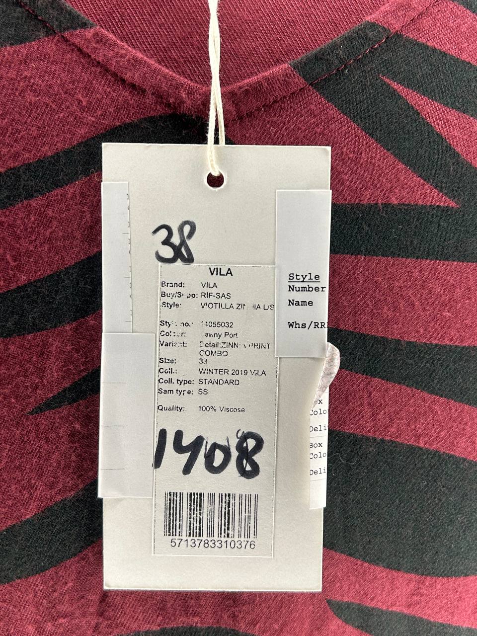 Lange jurken – Vila – Maat 38 – Rood