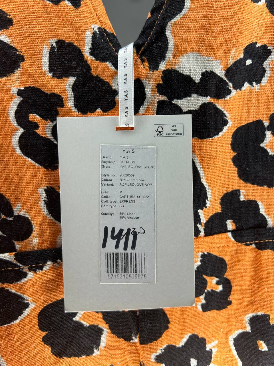 Gelegenheidsjurken – Y.a.s – Maat M – Oranje