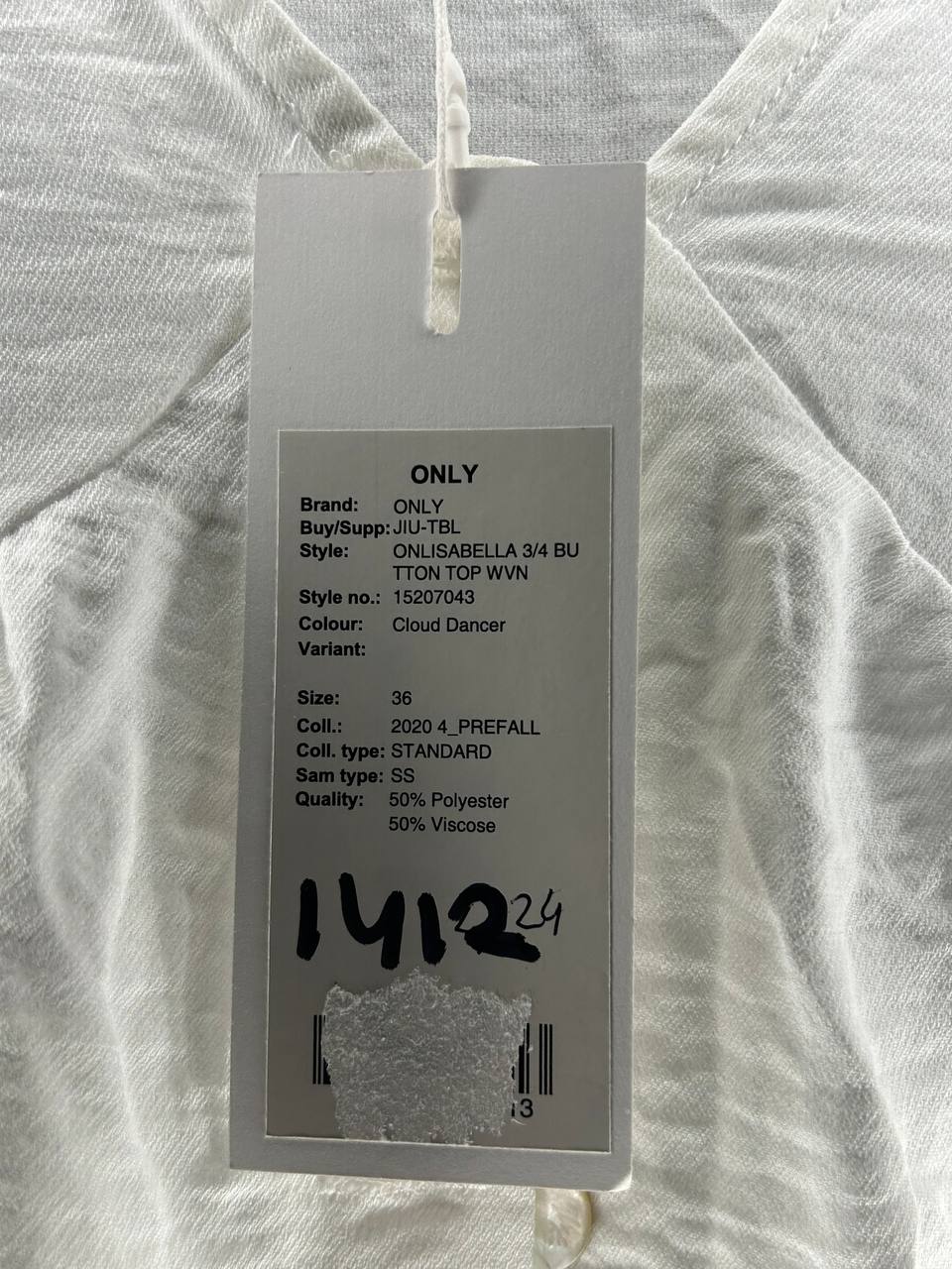 Tops – Only – Maat 36 – Wit