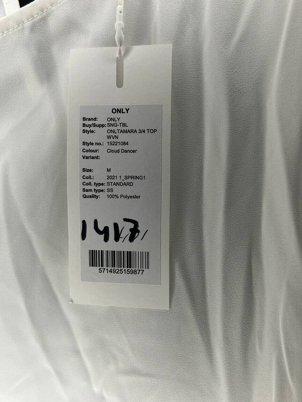 Blouses – Only – Maat M – Wit