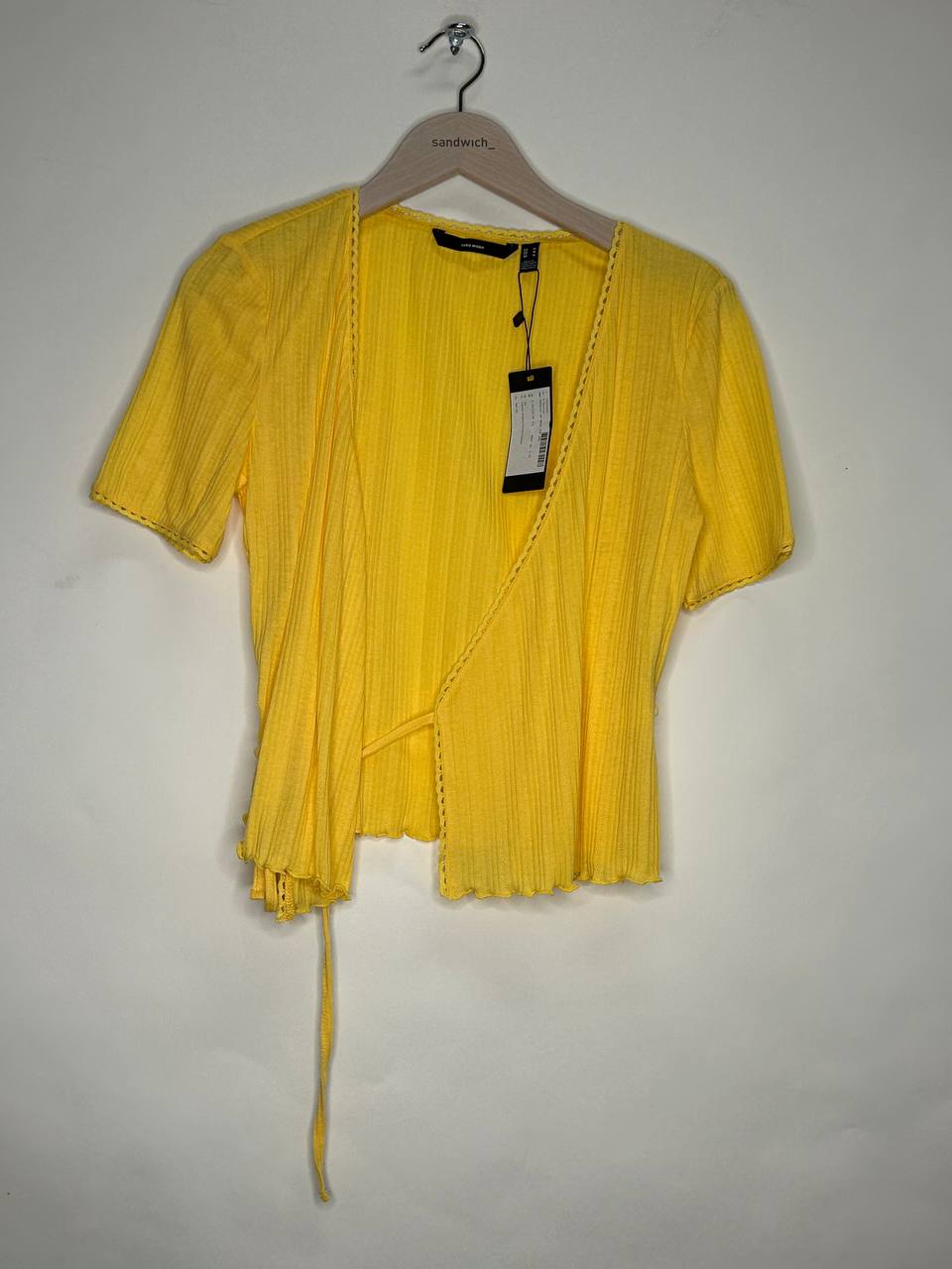 Topjes & Shirts – Vero Moda – Maat M – Geel