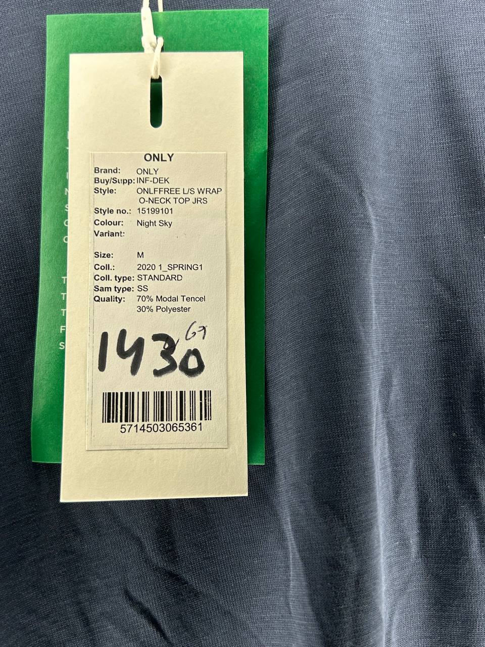 Longsleeves – Only – Maat M – Blauw