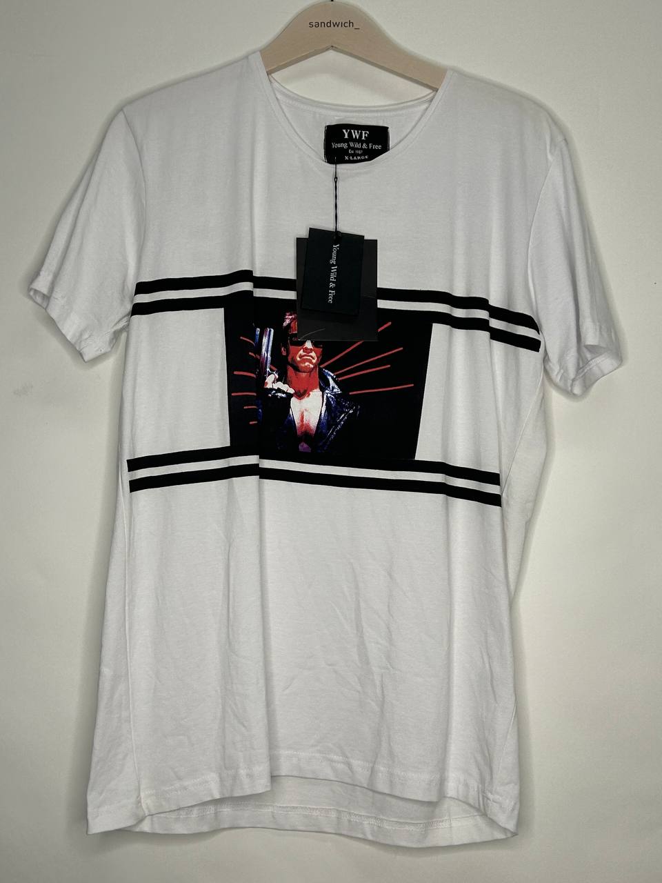 T-Shirts – Young Wild & Free – Maat XL – Wit