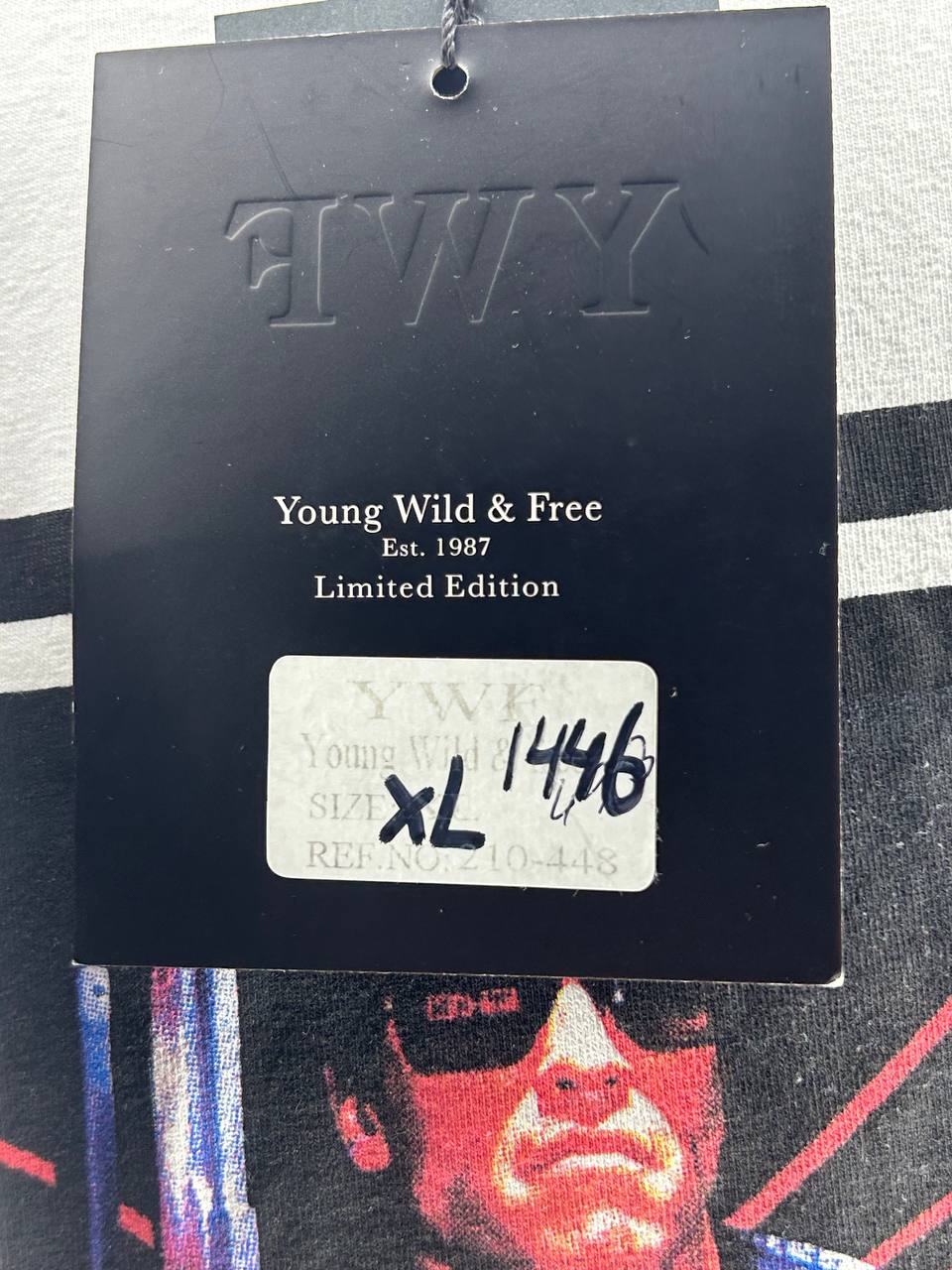 T-Shirts – Young Wild & Free – Maat XL – Wit