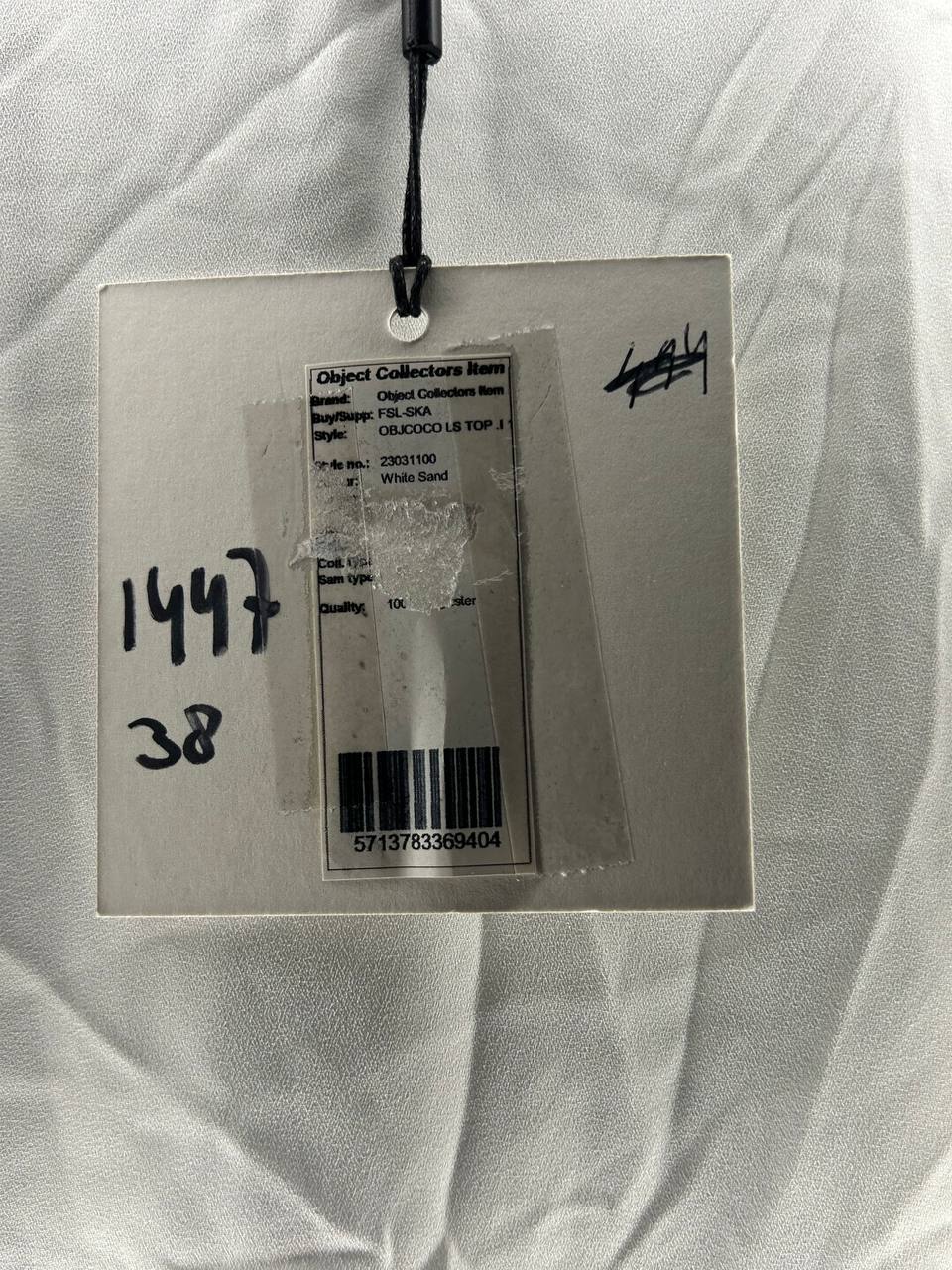 Topjes & Shirts – Object Collectors Item – Maat 38 – Wit