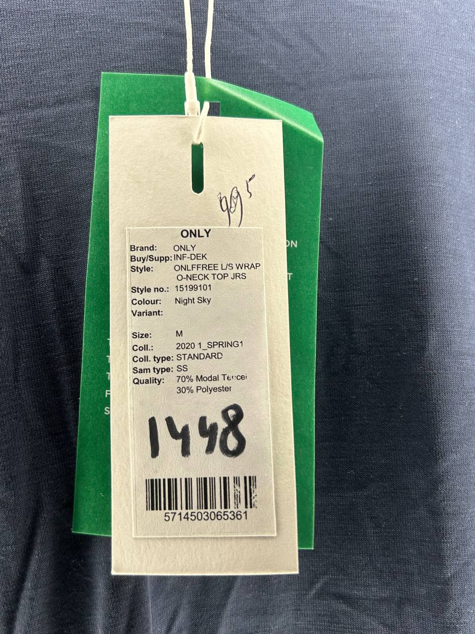 Longsleeves – Only – Maat M – Blauw