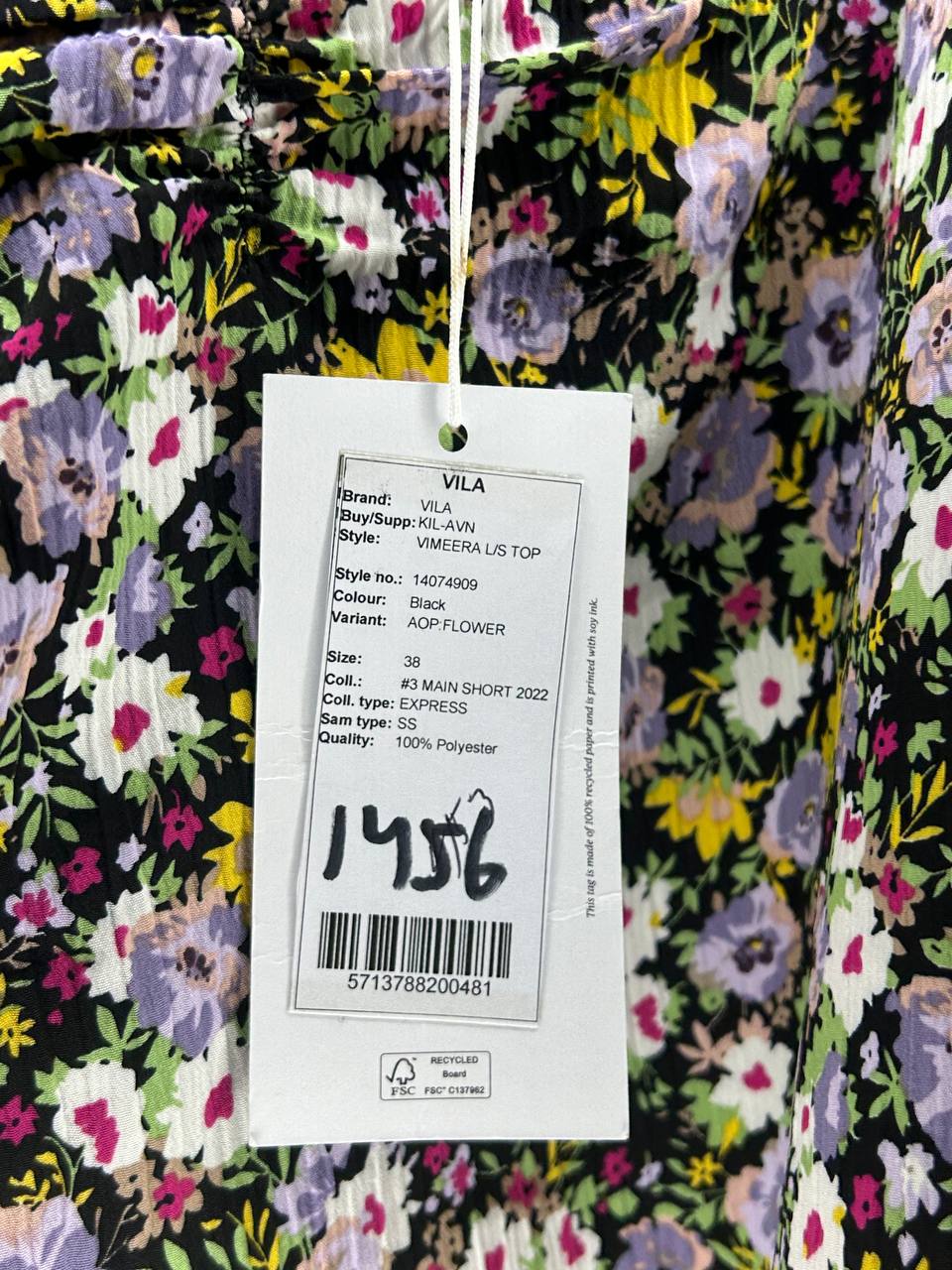 Blouses – Vila – Maat 38 – Zwart