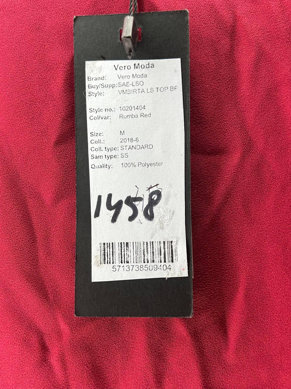 Blouses – Vero Moda – Maat M – Rood
