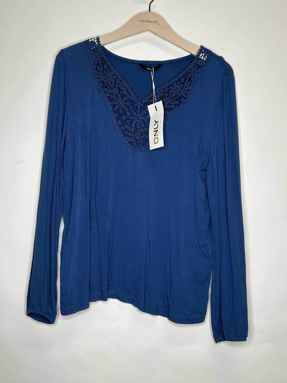 Longsleeves – Only – Maat 38 – Blauw