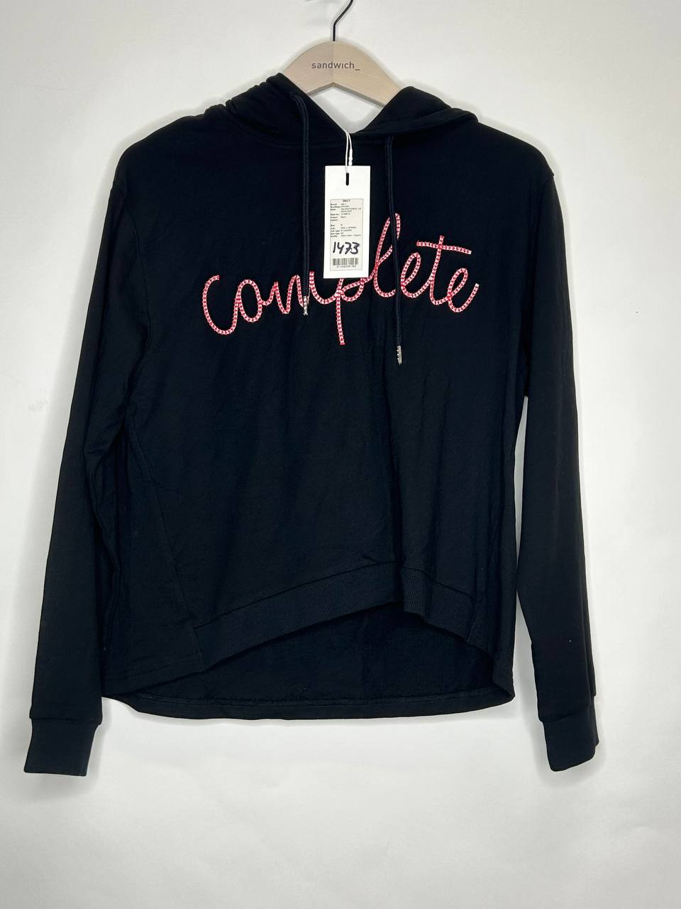 Hoodies & Sweatshirts – Only – Maat M – Zwart