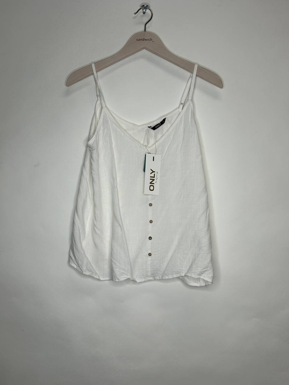 Mouwloze topjes – Only – Maat 38 – Wit