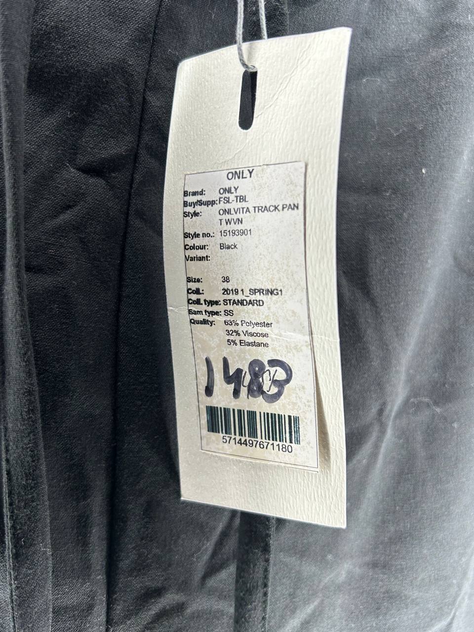 Broeken – Only – Maat 38 – Zwart