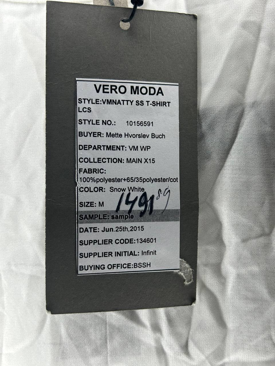 T-Shirts – Vero Moda – Maat M – Wit