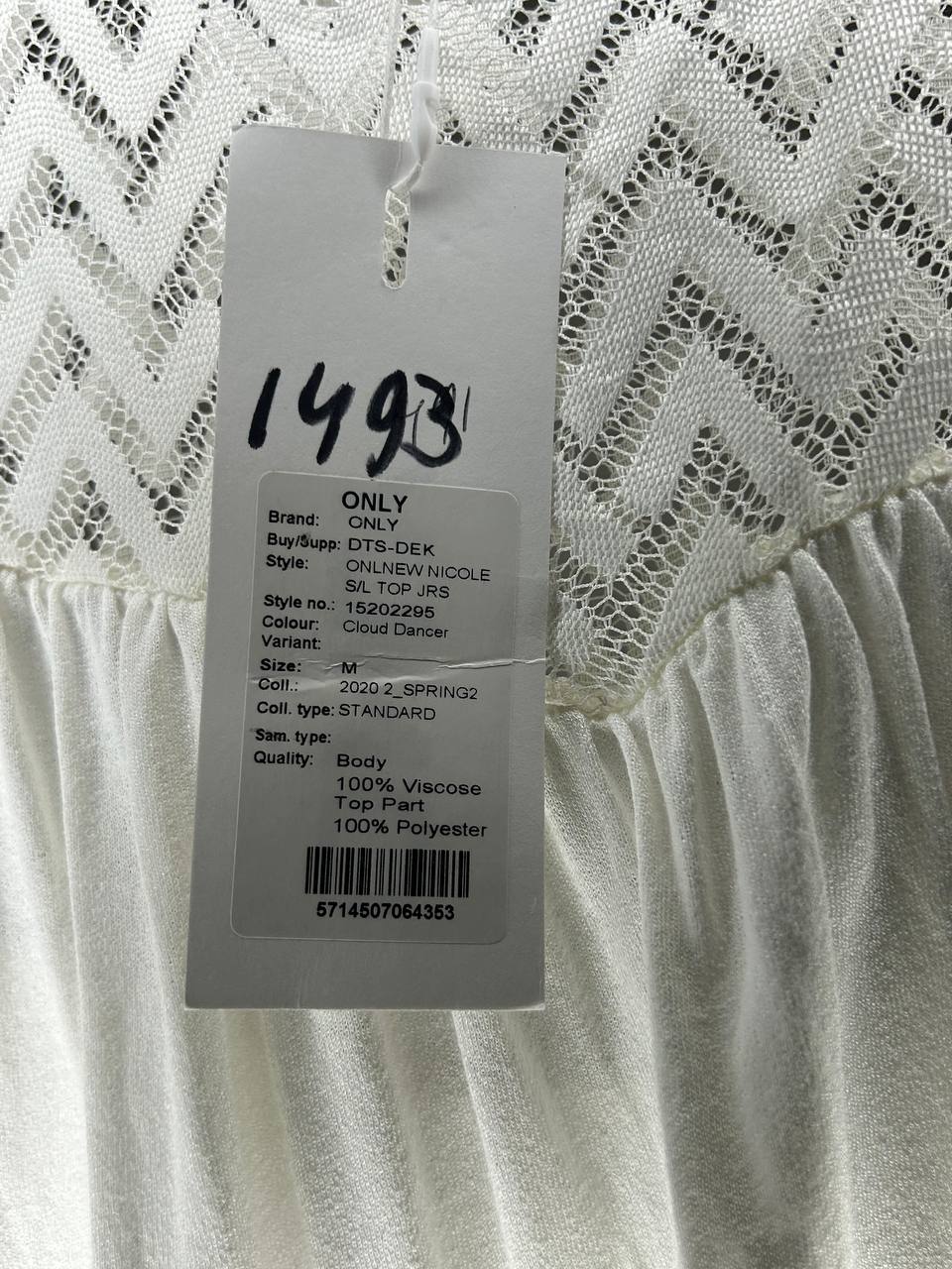 Mouwloze topjes – Only – Maat M – Wit