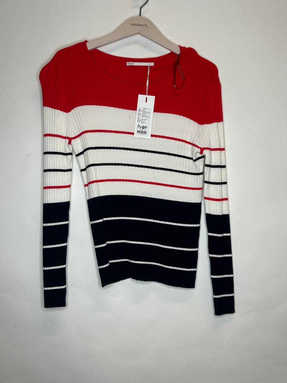 Sweaters – Only – Maat M – Rood