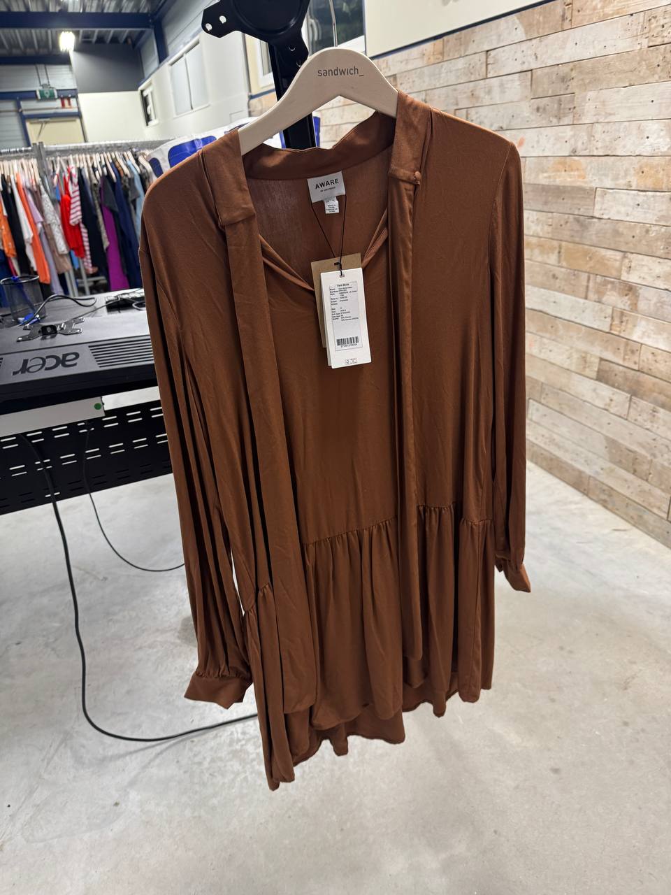 Vero Moda Jurk Bruin M