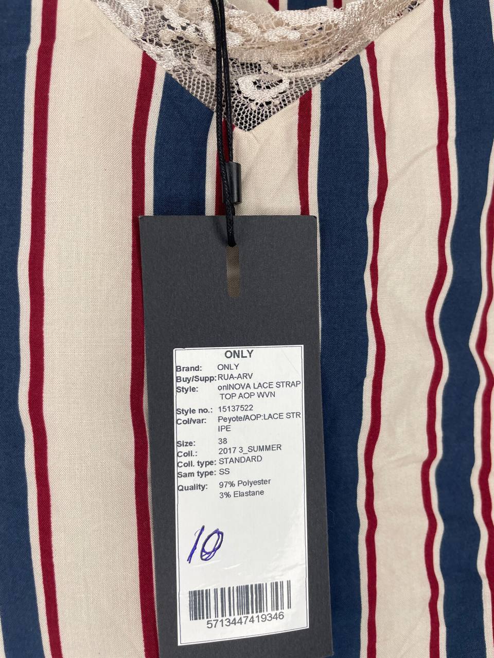 Only Top Meerkleurig M