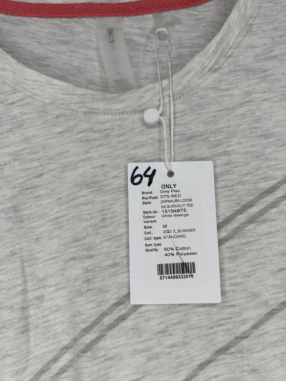 Only T-shirt Grijs M