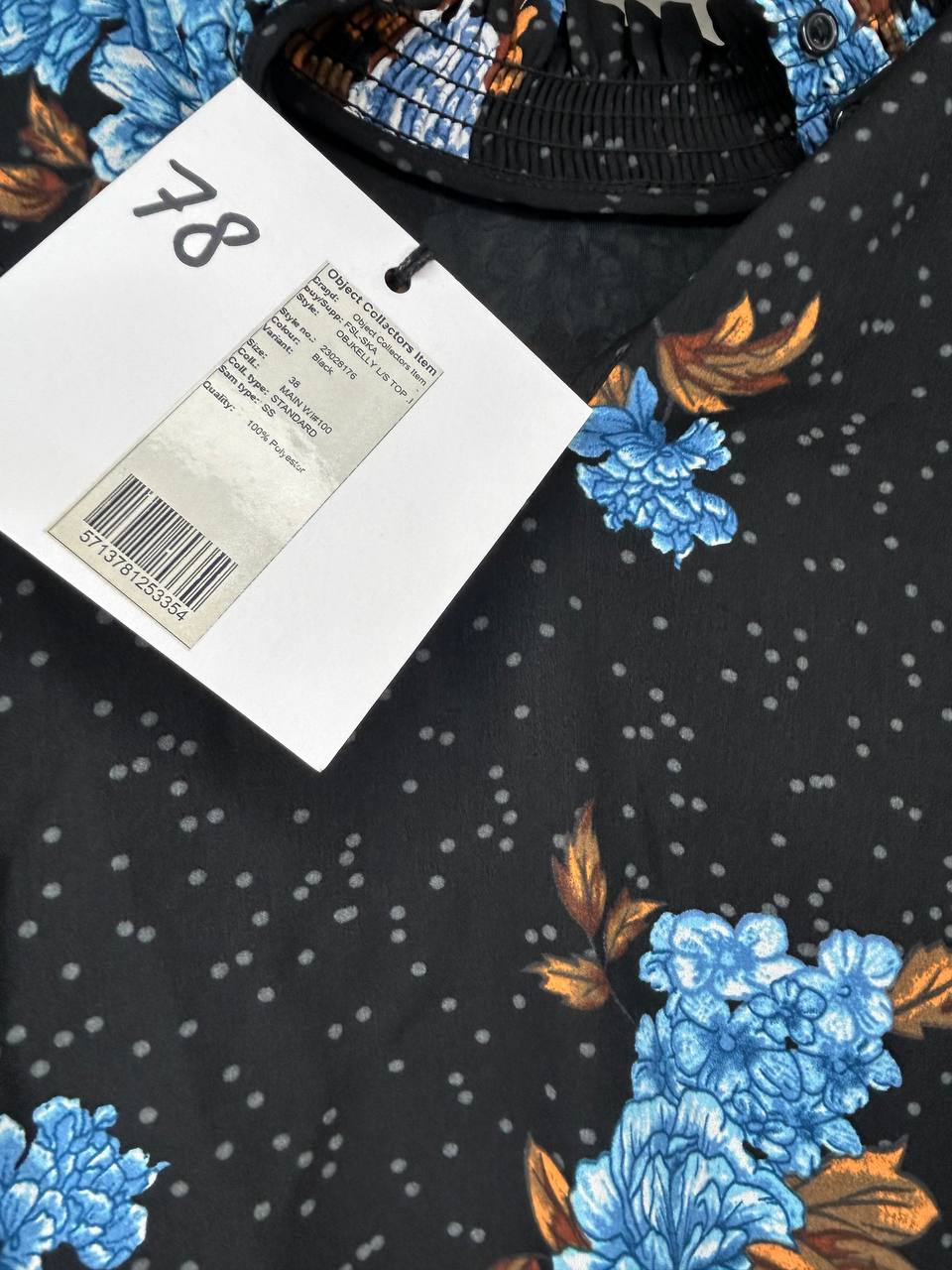 Object Blouse Meerkleurig M