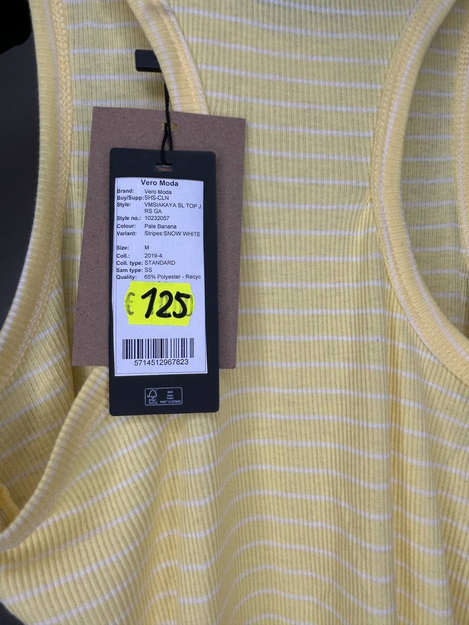 Vero Moda Jurk Geel M