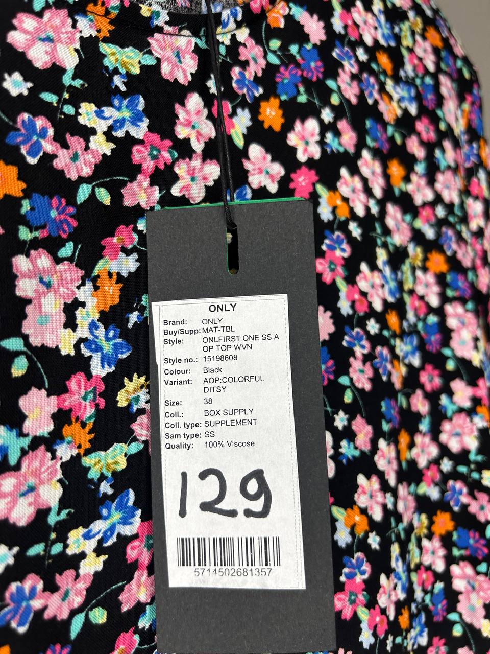 Only Top Meerkleurig M