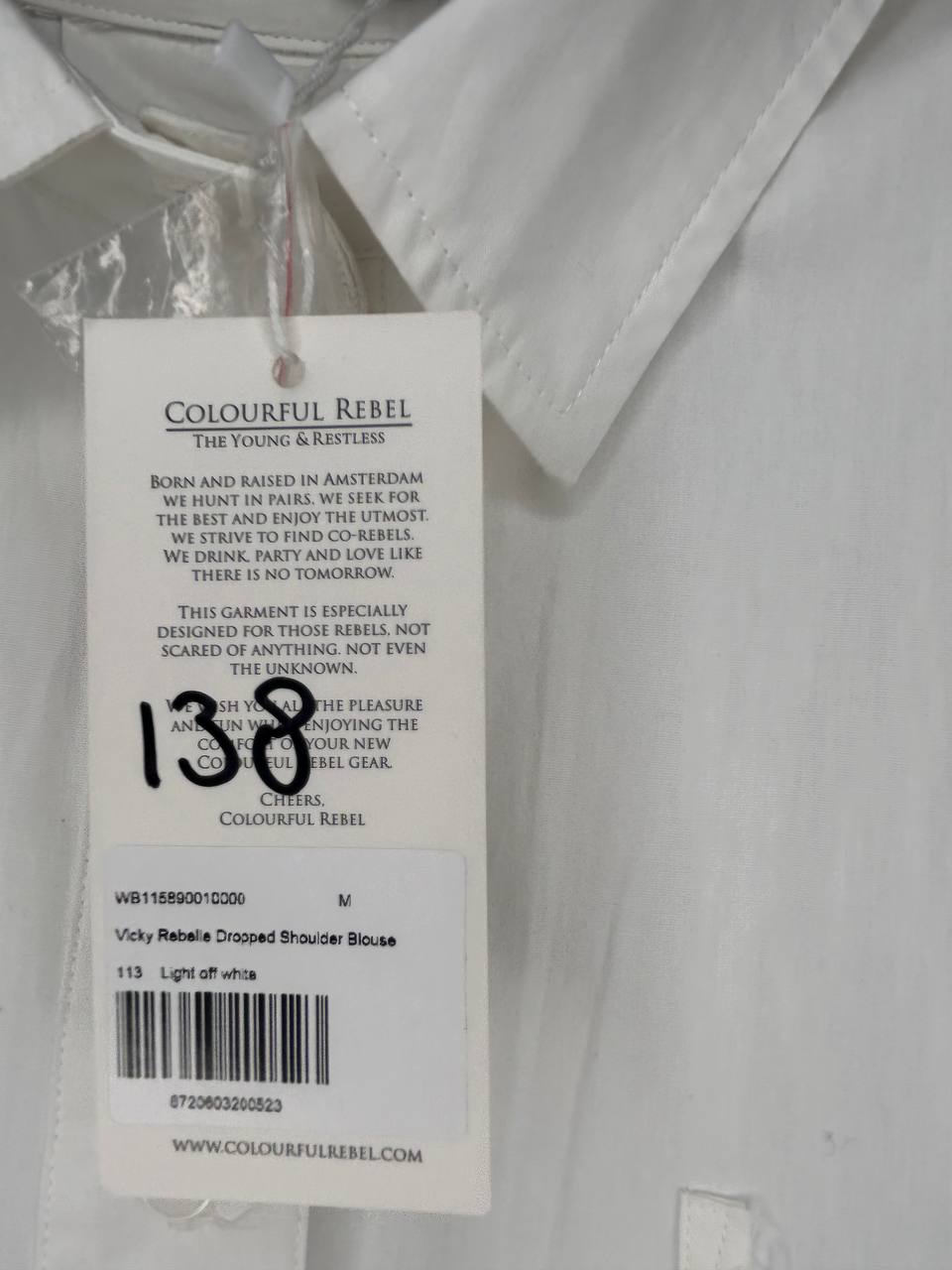 Colourful Rebel The Young & Restless Blouse Wit M