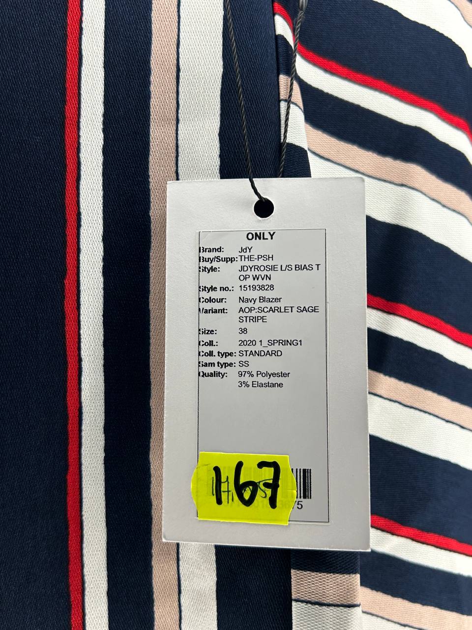 Only Blouse Meerkleurig M