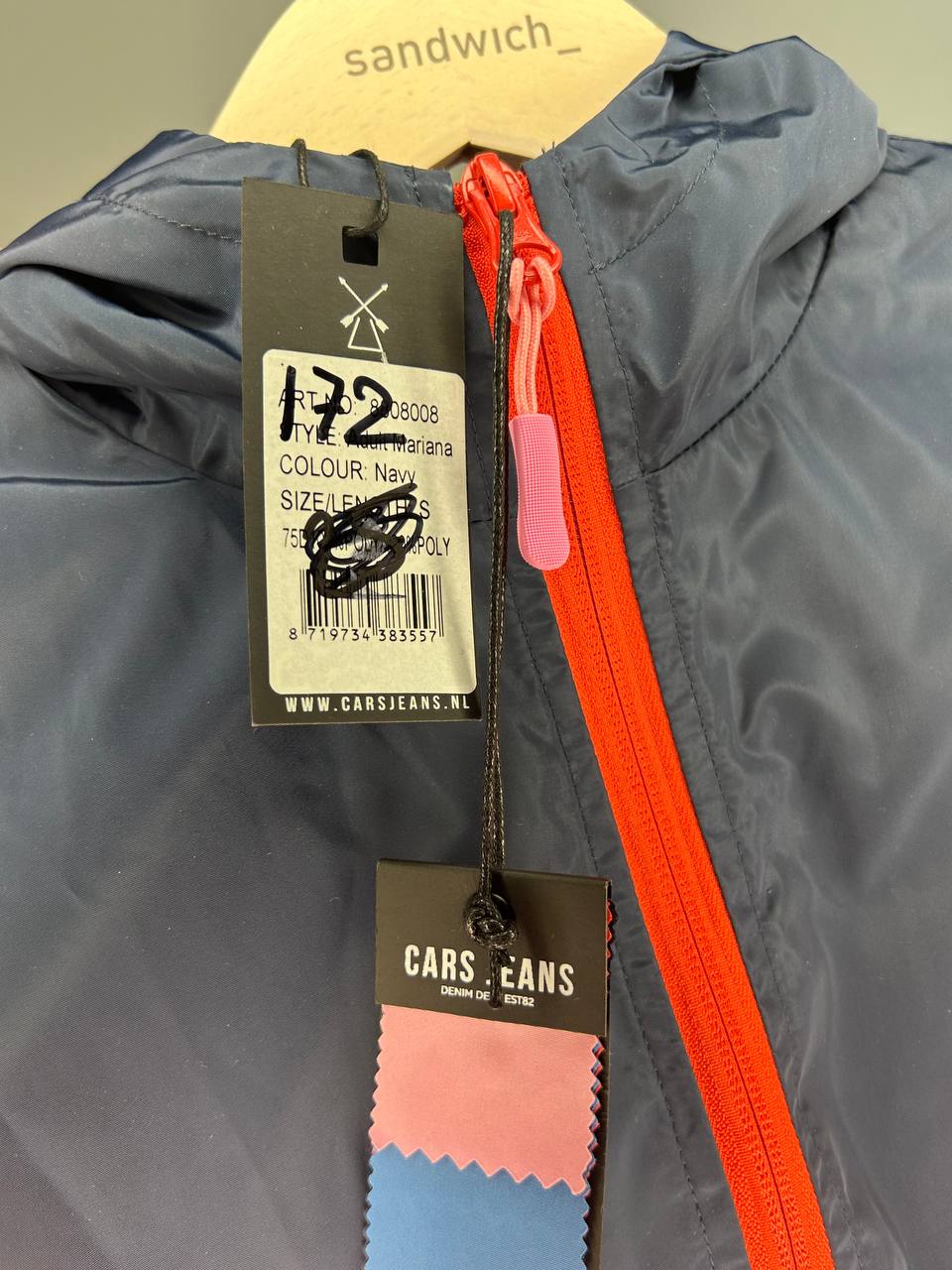 Cars Jeans Jas Meerkleurig M