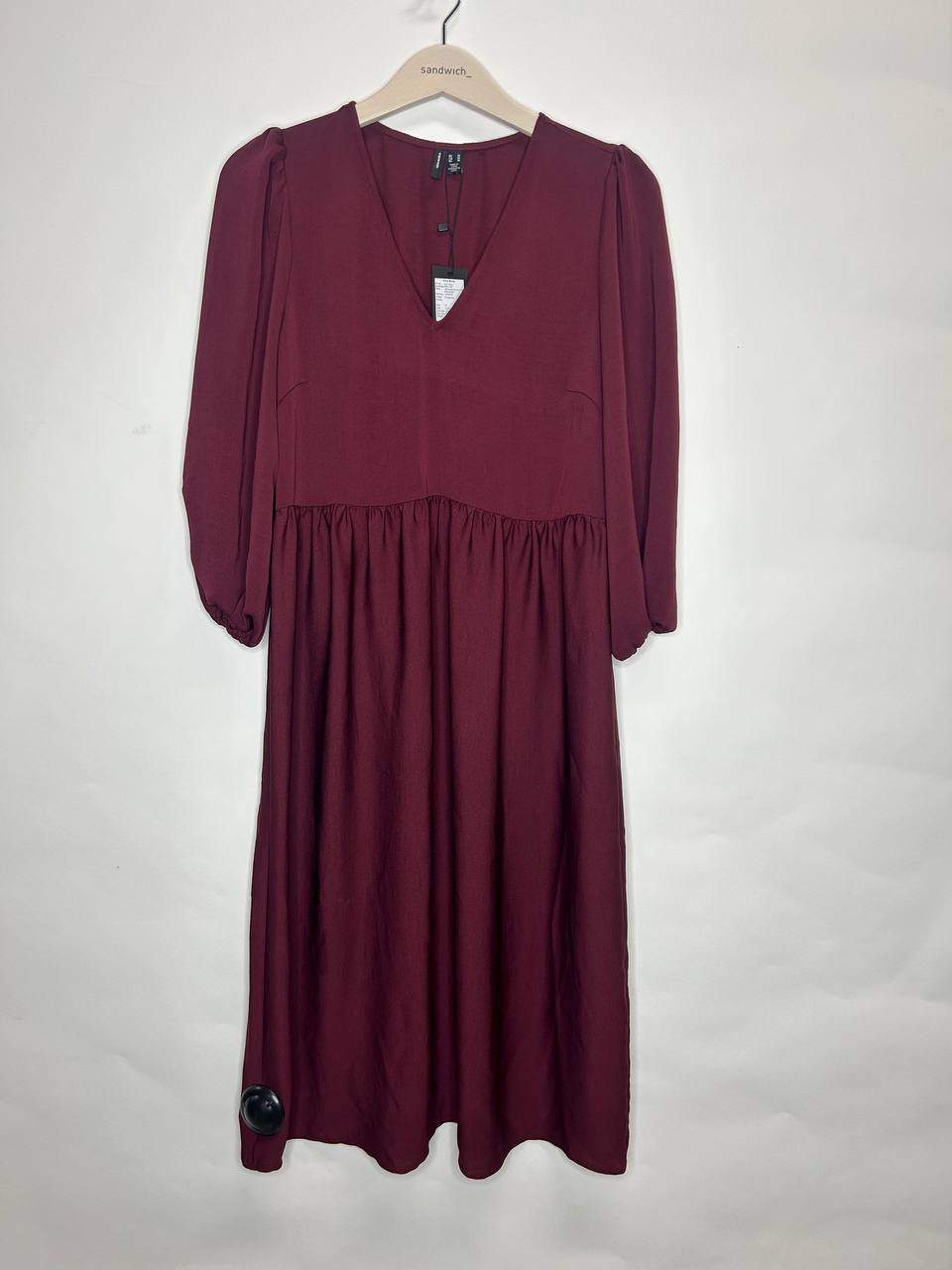 Vero Moda Jurk Wijnrood S