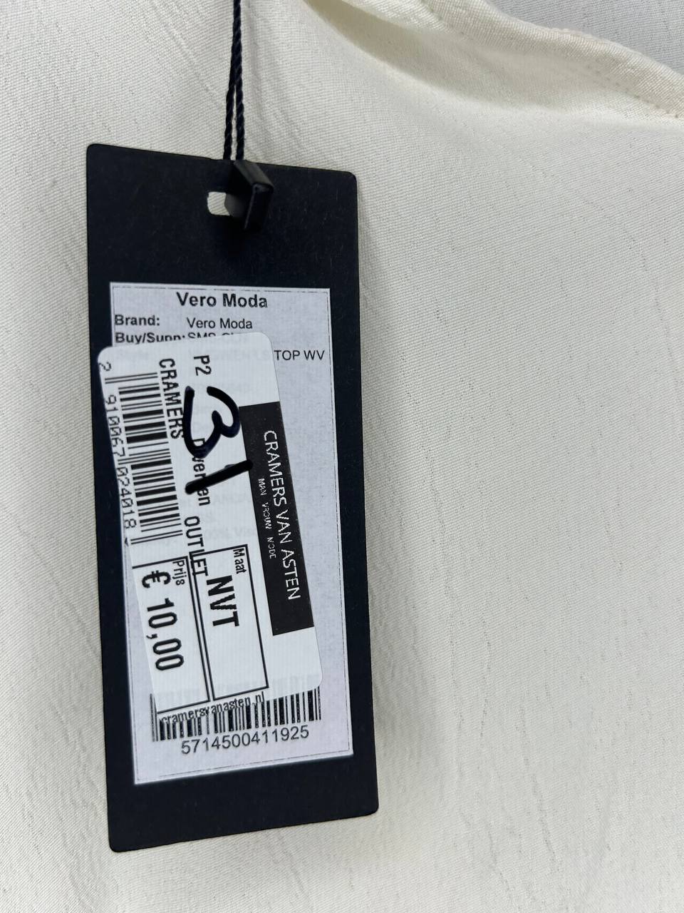 Vero Moda Top & Shirt Wit M