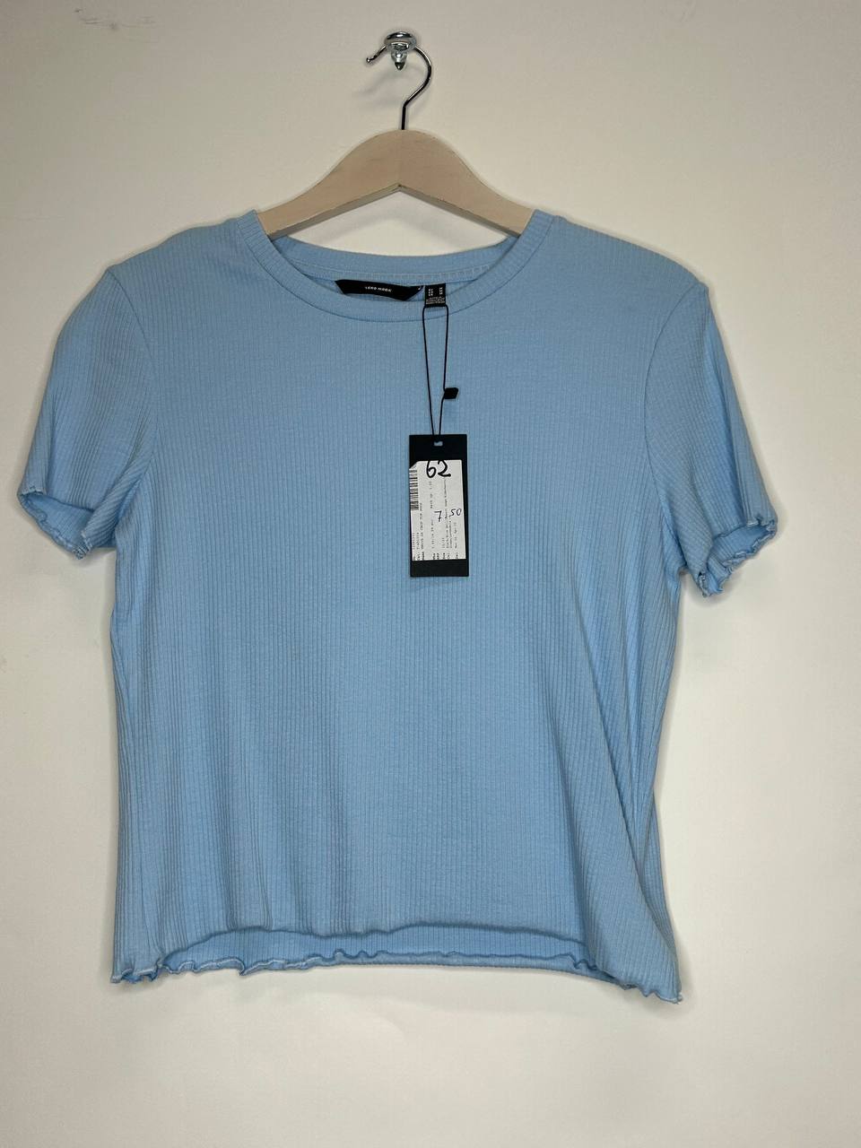 T-shirt Blauw Blauw