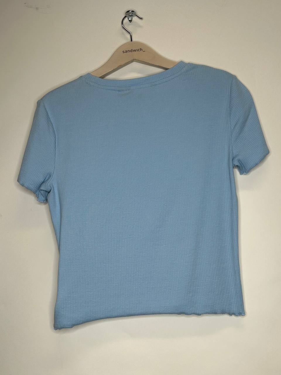 T-shirt Blauw Blauw