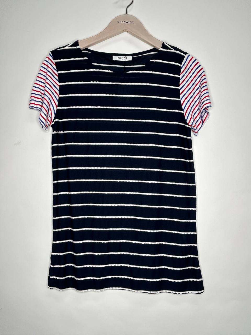 Pieces T-shirt Zwart M