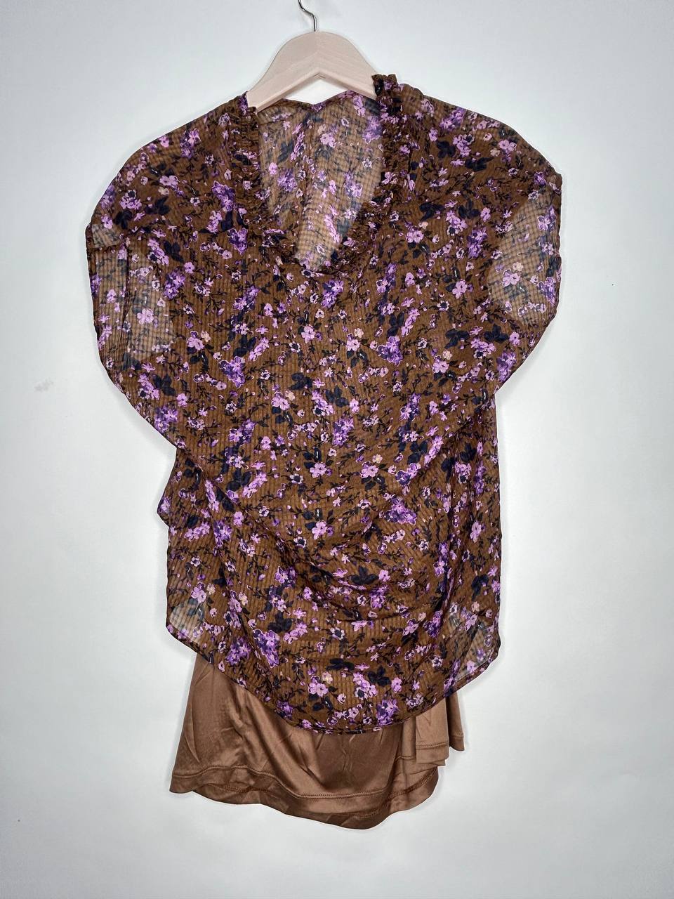 Vero Moda Jurk Bruin M