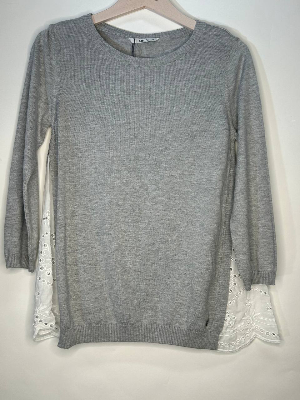 Only Lange Trui Grijs M